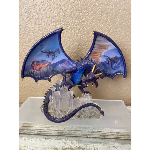 Set of 3 The Dragon’s Realm Collection Fantasy Dragon Figs - Hamilton Collection - Picture 10 of 13